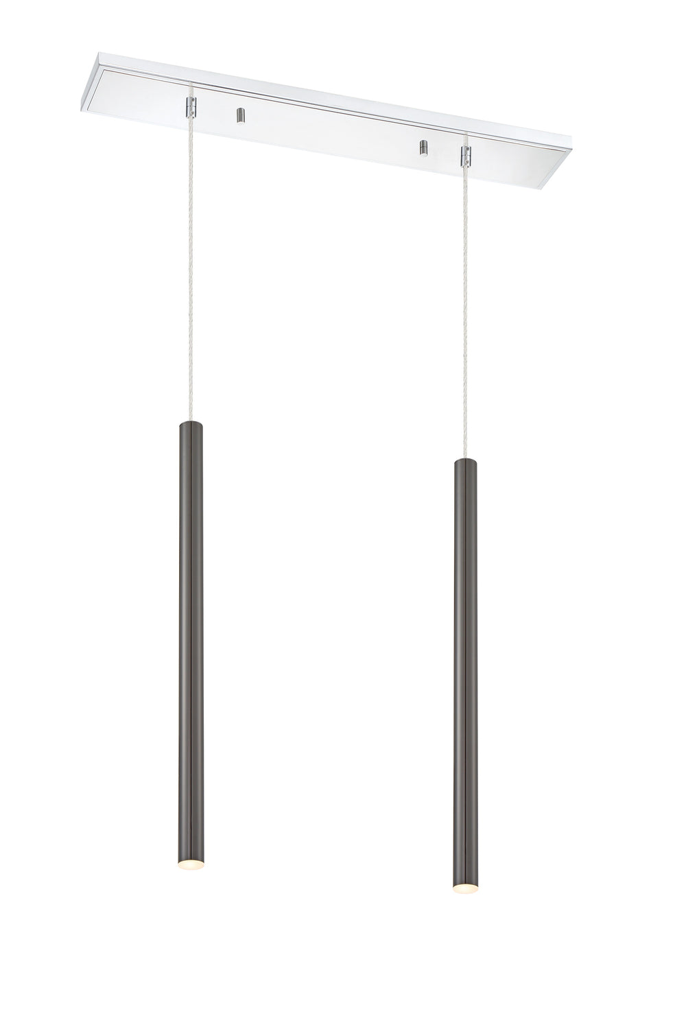 Forest 2 Light Island/Billiard in Chrome Finish