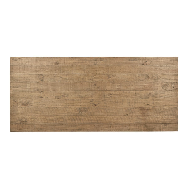Crest Solid Wood Rectangle Dining Table 78" - Warm Natural