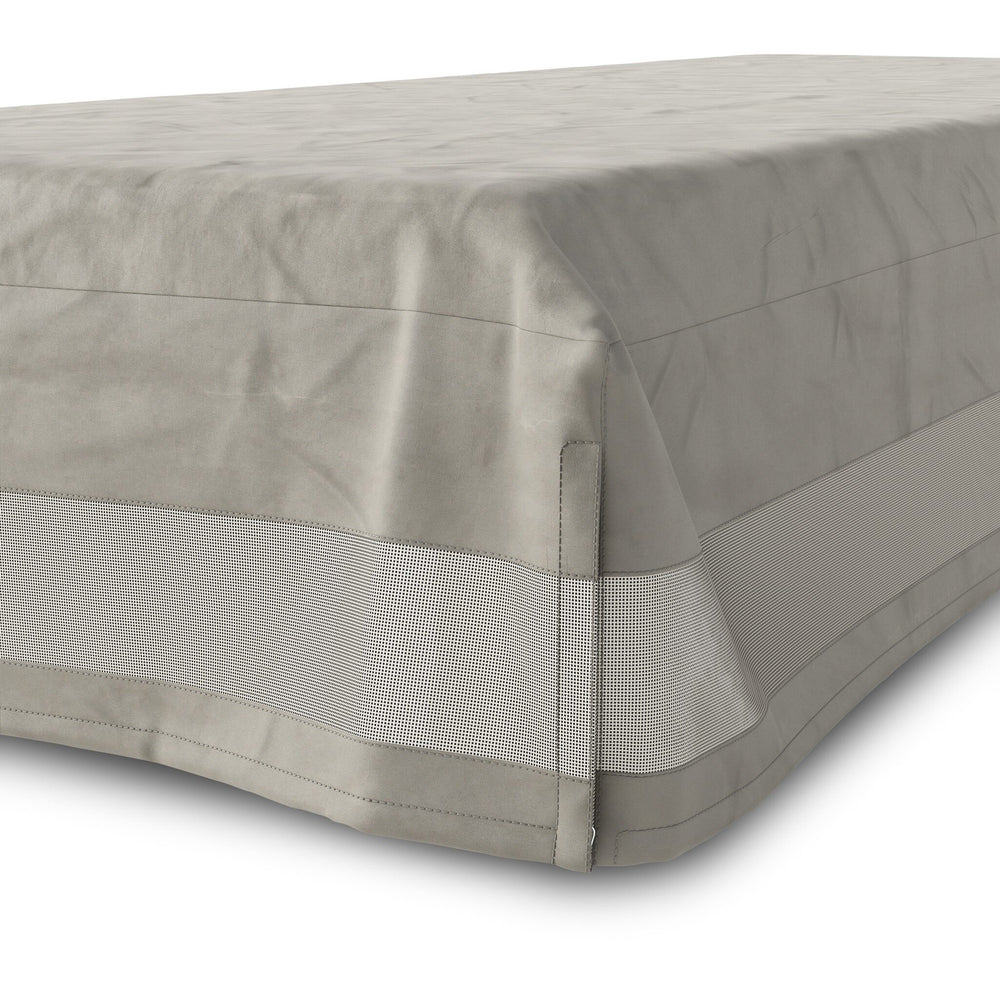 Weatherproof Outdoor Chaise-Cover-Single - Baron Grey