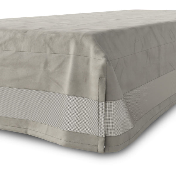 Weatherproof Outdoor Chaise-Cover-Single - Baron Grey