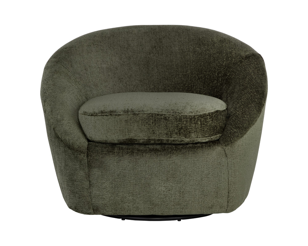 BLISS SWIVEL LOUNGE CHAIR - BERGEN OLIVE
