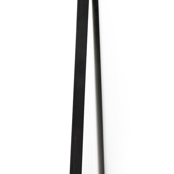 Jacques Floor Mirror In Gunmetal
