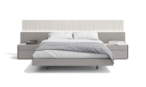 Mackenzie Left Facing Night Stand in Grey