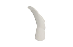 Cycladic Head, Sculpture, Classic, White Stone