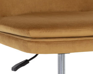 BERGET OFFICE CHAIR - GOLD SKY