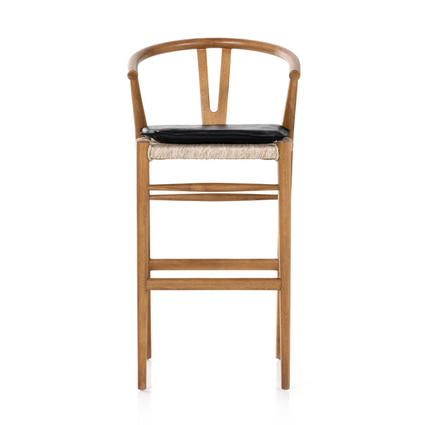 Muestra Stool W Cushion In Natural In Bar