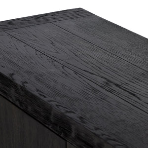 Warby Sideboard in Worn Black Oak