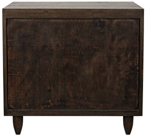 Diamond Chest in Ebony Walnut Finish