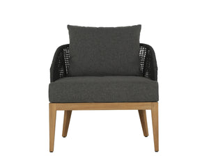 CAPRI LOUNGE CHAIR - NATURAL - GRACEBAY GREY