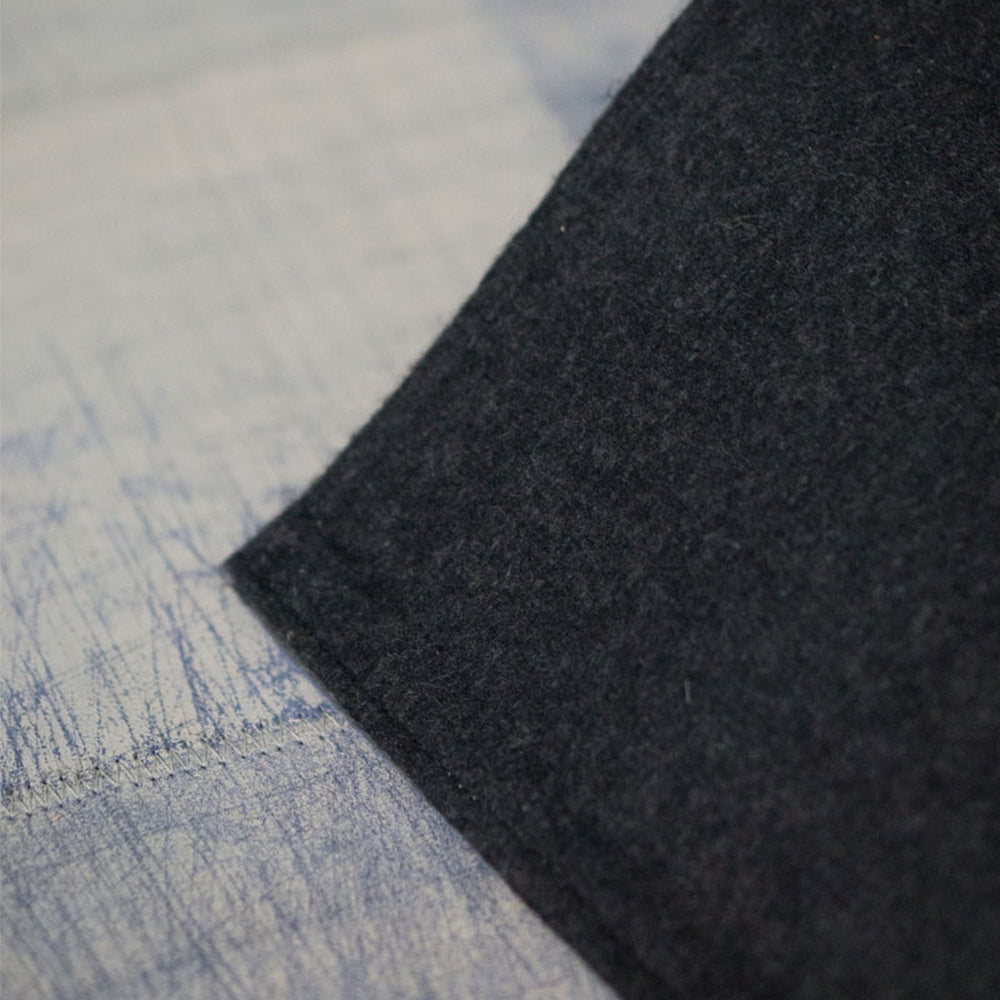 Blueprint Scratched Leather Rugs