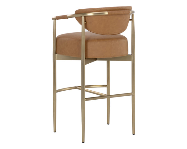 HELOISE BARSTOOL - MILLIKEN COGNAC