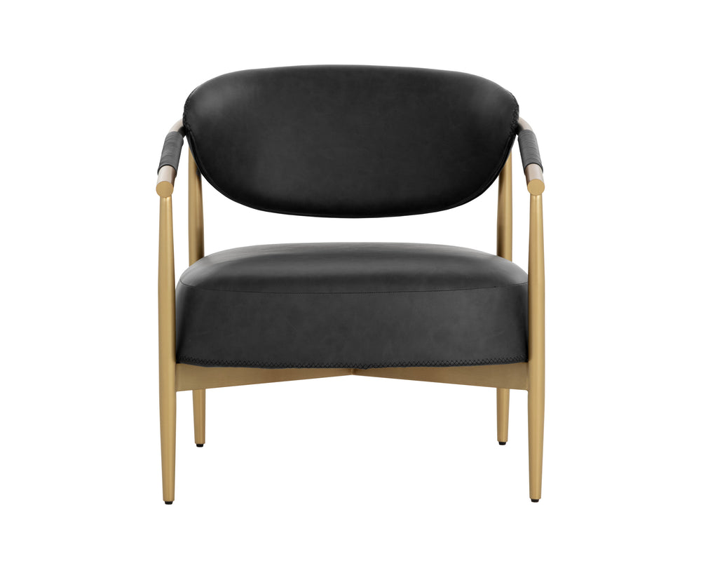 HELOISE LOUNGE CHAIR - BRAVO BLACK