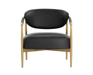 HELOISE LOUNGE CHAIR - BRAVO BLACK