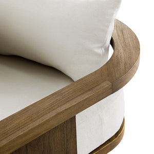 Tahana Outdoor Sofa-96" - Alessi Linen