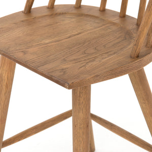 Lewis Windsor Counter Stool-Sandy Oak