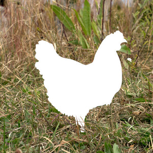 Modern Hen Silhouette