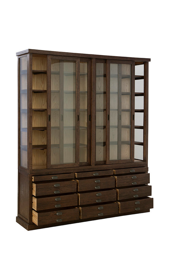Brown Balmoral Display Cabinet