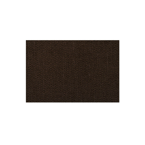 Naomi 3 Piece Concave Modular Sectional in Dark Brown