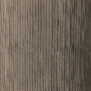 Huron Outdoor End Table In Textured Flint