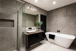 Aubrey 4 Light Vanity in Chrome Finish