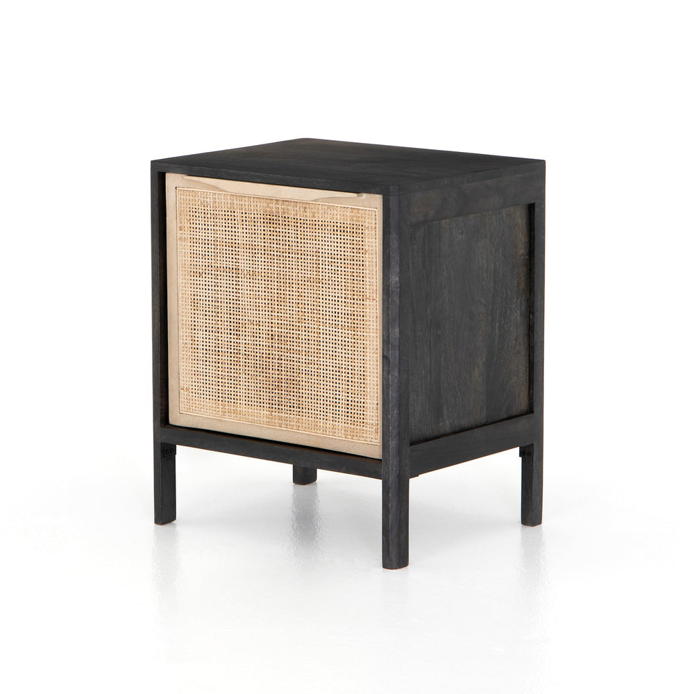 Sydney Left Nightstand In Black Wash