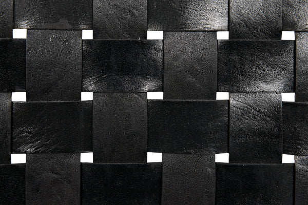 Dede Dining Chair, Leather, Black