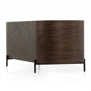 Lunas Executive Desk In Caramel Guanacaste
