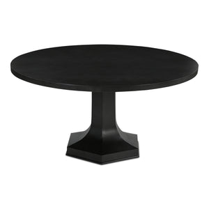Ethan Dining Table Black Cast Iron