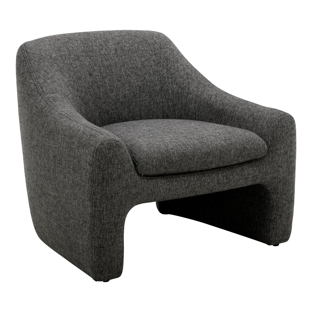 Moe's Kenzie Accent Chair in Shadowed Grey