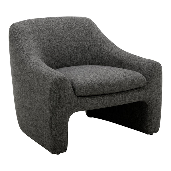 Moe's Kenzie Accent Chair in Shadowed Grey