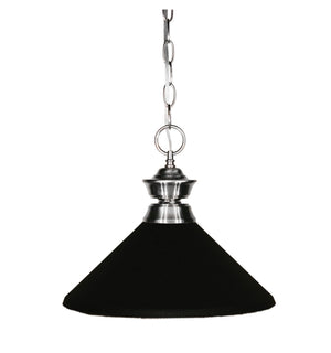 Pendant Lights 1 Light Pendant in Brushed Nickel Finish