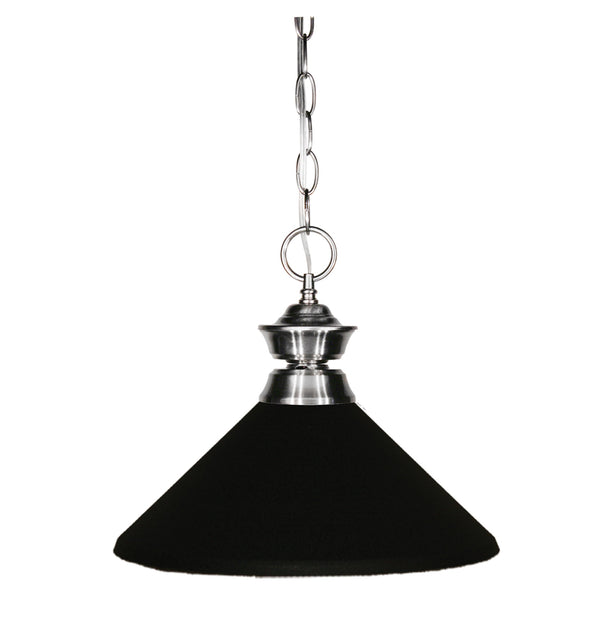 Pendant Lights 1 Light Pendant in Brushed Nickel Finish
