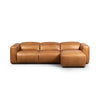 Radley Power Recliner 3-Piece Sectional W/ Chaise - Sonoma Butterscotch