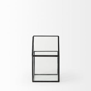 Sikes (Small) 6L x 6W x 10H Glass Terrarium