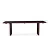 Barnwood 94" Dining Table Jacobean Brown