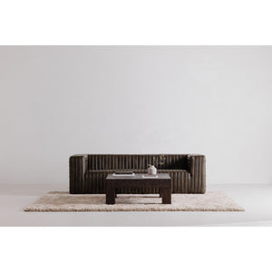 Evander Rustic Brown Reclaimed Oak Coffee Table