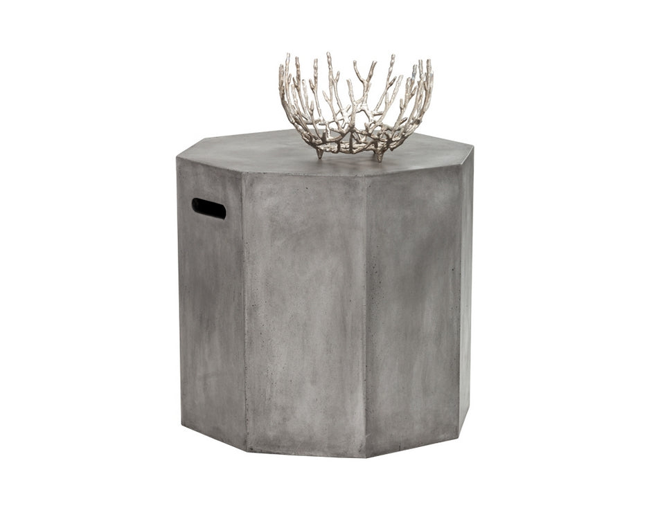 OLLO END TABLE - ANTHRACITE GREY