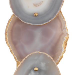 Trinity Wall Sconce, Agate