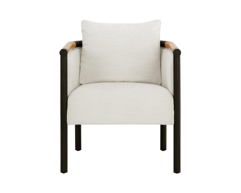 WILDER LOUNGE CHAIR - HEATHER IVORY TWEED