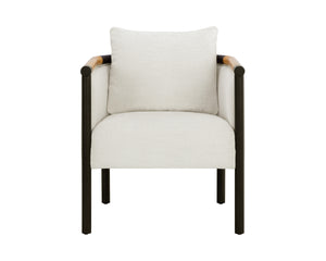WILDER LOUNGE CHAIR - HEATHER IVORY TWEED