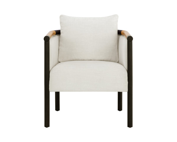WILDER LOUNGE CHAIR - HEATHER IVORY TWEED