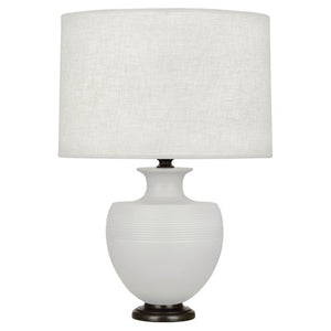 Matte Dove Michael Berman Atlas Table Lamp
