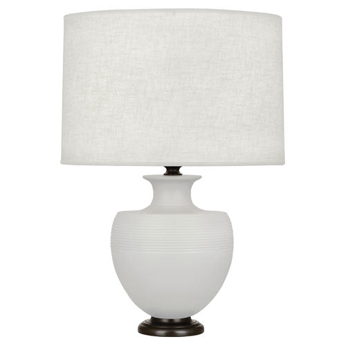 Matte Dove Michael Berman Atlas Table Lamp