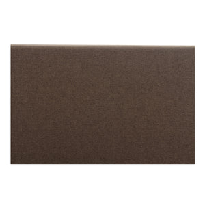 Moe's Maren Queen Bed with Pleated Base in Brown