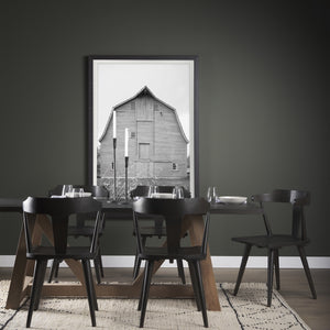 Levit (Large) Black Table Candle Holder