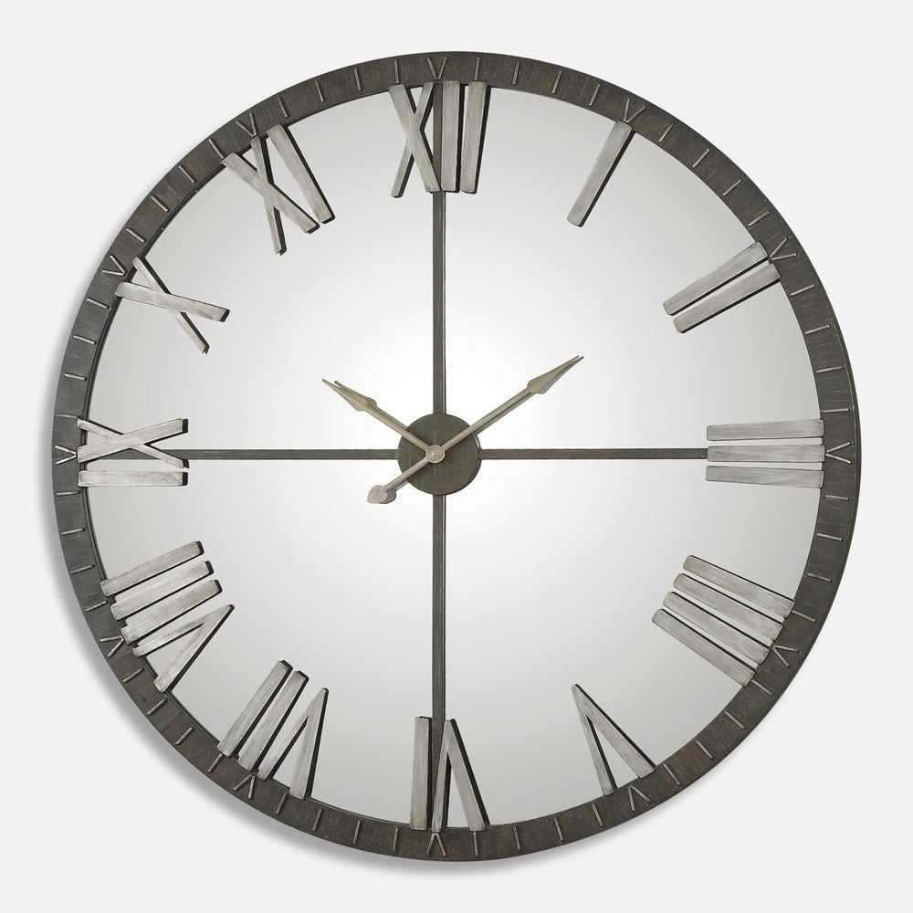 Amelie Large Bronze Wall Clock