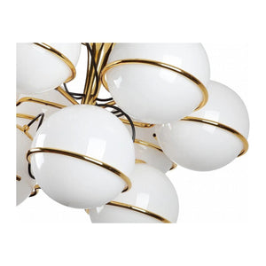 Marguerite 2-Tier Flush Mount - Gold