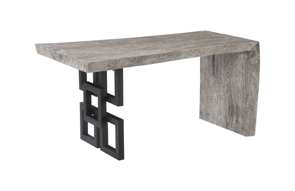 Austin Desk, Gray Stone