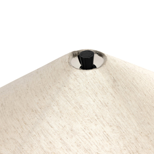 Innes Tapered Shade Floor Lamp In Mtt Black