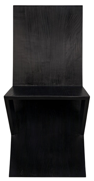 Tech Chair Sungkai/Mindi in Charcoal Black